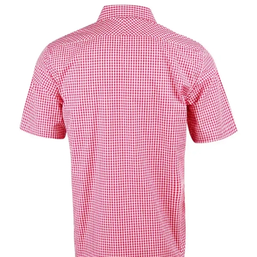 Picture of Winning Spirit, Mens Gingham Check S/S Shirt